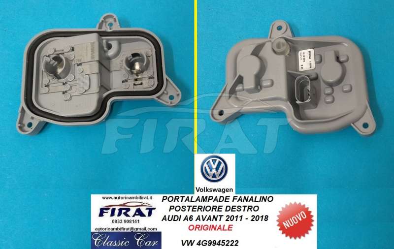 PORTALAMPADE AUDI A6 AVANT 11-18 POST.DX (4G9945222)